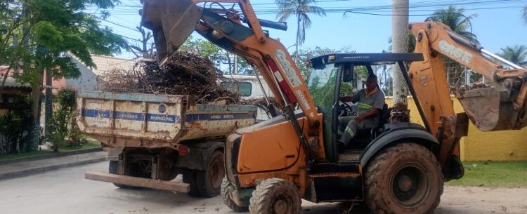 Ações de zeladoria abrangem regiões Sul, Central e Norte de Caraguatatuba no início de outubro