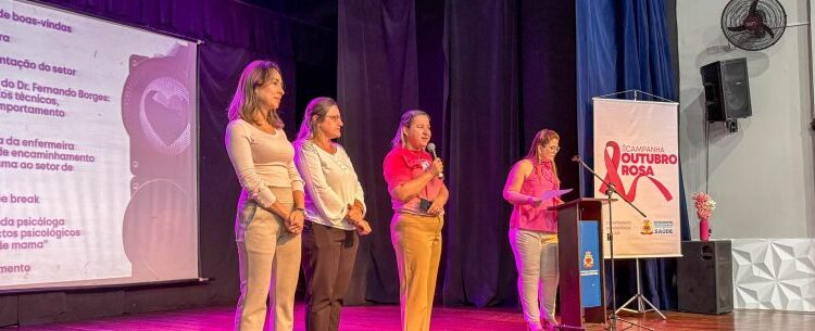 Profissionais da rede municipal participam de capacitação sobre câncer de mama em Caraguatatuba
