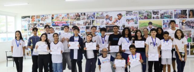 Matemática Caraguá 2025 premia vencedores da edição