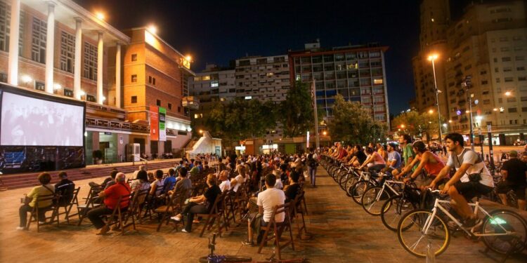 BikeCine pela primeira vez em Caraguatatuba