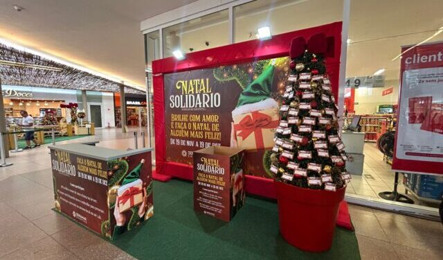 Serramar Shopping convida clientes para participar da Árvore Solidária de Natal