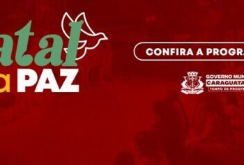 Natal pela Paz tem início com programação cultural gratuita e chegada do Papai Noel em Caraguatatuba