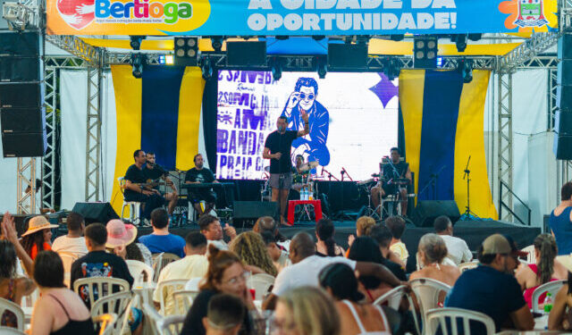 Fim de semana em Bertioga tem rock, samba e grandes tributos no “Sabores do Verão”