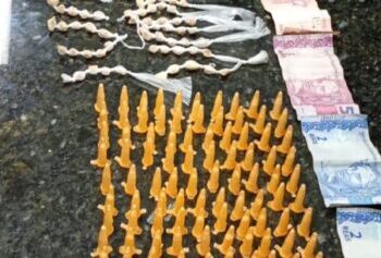 Homem é preso em flagrante por tráfico de drogas no bairro Tarumã em Caraguatatuba