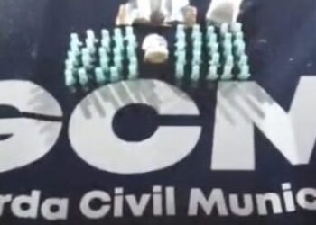 Guarda Civil Municipal de Caraguatatuba prende homem por tráfico de drogas no Massaguaçu