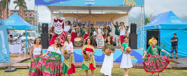 Verão no Clima” reúne mais de 650 pessoas em Caraguatatuba com ações de educação ambiental e cultural