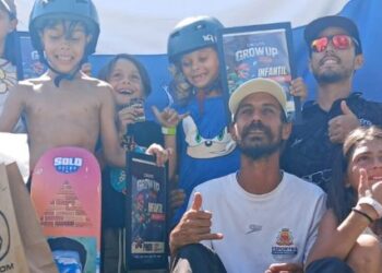 Skate de Caraguatatuba sobe ao pódio na 1ª etapa do Circuito GrowUp