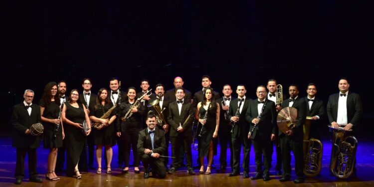 Banda Municipal Carlos Gomes comemora aniversário com concerto especial no Teatro Mario Covas