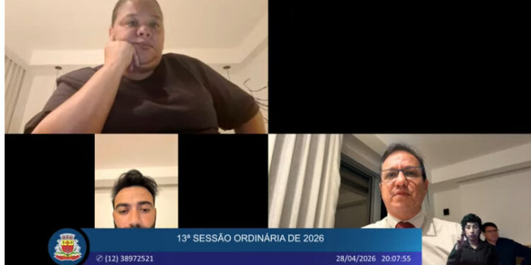 De Brasília, vereadora Cássia participa online da 13ª sessão ordinária da Câmara de Caraguatatuba