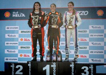 Pilota do Litoral Norte Paulista faz história e vence na Copa HB20