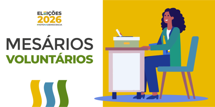 Eleições 2026: como se inscrever para ser mesário e quais os benefícios