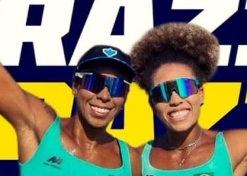 Dupla de Caraguatatuba representa Brasil no Circuito Sul-Americano de Vôlei de Praia