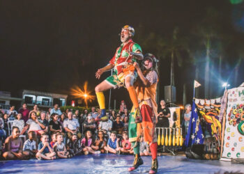 Festival Felino entra na 3ª semana com circo e teatro pelos mais diversos espaços do Litoral Norte