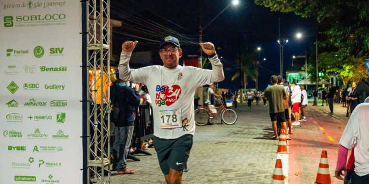Corrida noturna movimenta comemorações dos 35 anos de Bertioga