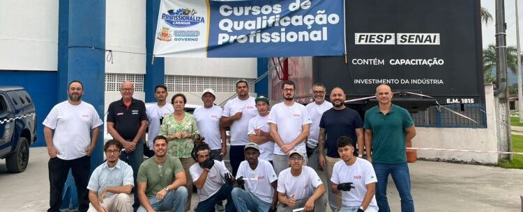 Programa Profissionaliza Caraguá conclui mais duas turmas de funilaria com certificação do Senai