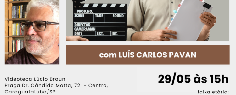 Pontos MIS promove oficina gratuita de roteiro audiovisual para iniciantes nesta sexta