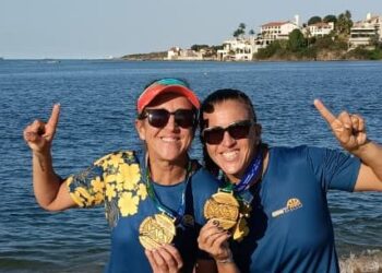 Caraguatatuba é ouro no Campeonato Brasileiro de Va’a, em Vitória (ES)