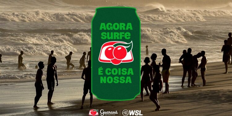 WSL e Guaraná Antarctica celebram a brasilidade em parceria para o VIVO Rio Pro 2026