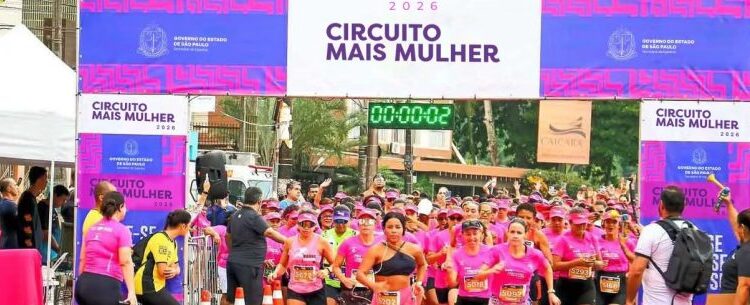 Circuito Mais Mulher em Caraguatatuba abre inscrições para 3 mil vagas gratuitas a partir desta quarta-feira