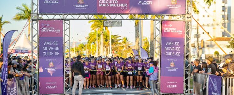 Circuito Mais Mulher reúne 3 mil participantes e transforma a orla de Caraguatatuba em um grande movimento de valorização da mulher  O Circuito