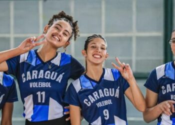 Caraguatatuba encerra mais uma rodada da Copa América de Voleibol Sub-13