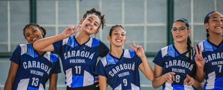 Caraguatatuba encerra mais uma rodada da Copa América de Voleibol Sub-13