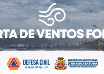 Defesa Civil alerta para ventos a partir de 90 km/h nesta sexta-feira e no sábado