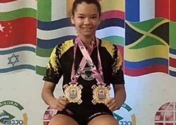 Atleta de Caraguatatuba conquista dois títulos no Mundial Feminino de Jiu-Jítsu