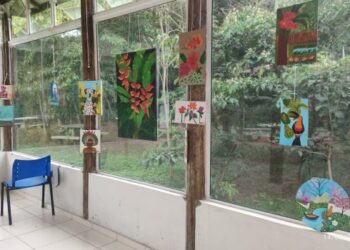 Arte inclusão e natureza marcam exposição do CIAPI no Parque do Juqueriquerê