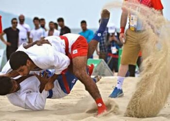 Caraguatatuba se prepara para receber mais de 250 atletas no Mundial de Sambo de Praia