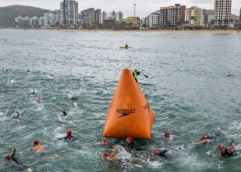 Caraguatatuba recebe etapa do Campeonato Paulista de Águas Abertas com 313 inscritos