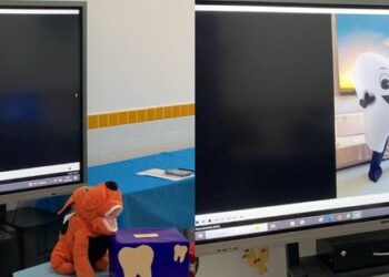 Estudantes e população de Caraguatatuba escolhem Kiko como nome do mascote da saúde bucal