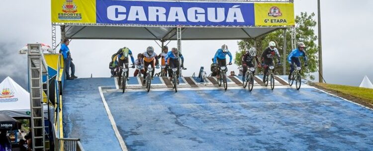 Pilotos de Caraguatatuba conquistam pódios na 6ª etapa do Campeonato Paulista de BMX Racing
