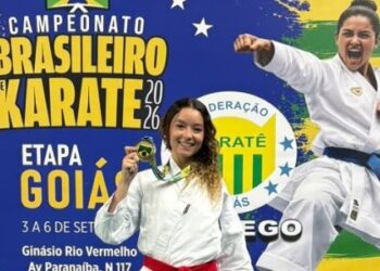 Atleta de Caraguatatuba conquista ouro no Campeonato Brasileiro de Karatê