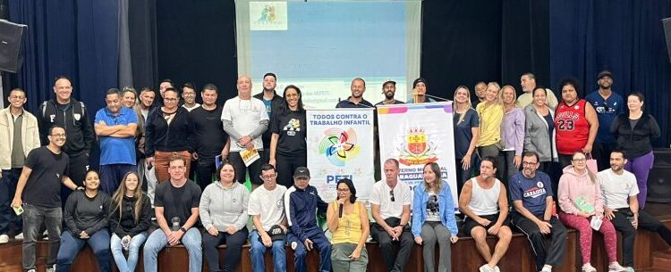 Caraguatatuba fortalece formação da rede municipal e reúne cerca de 100 servidores no enfrentamento ao trabalho infantil