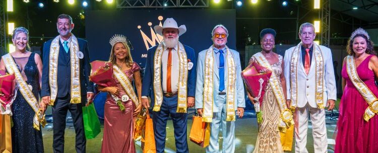 Miss e Mister 60+ celebram beleza, vitalidade e protagonismo da pessoa idosa em Caraguatatuba