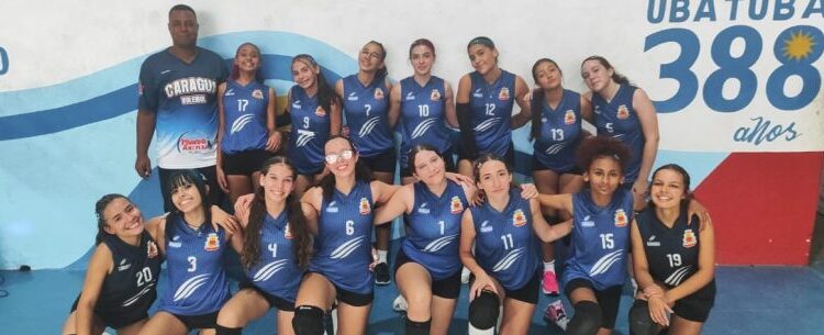 Caraguá Agita Esportes recebe terceira etapa da Copa Litoral Norte de Voleibol Feminino neste fim de semana