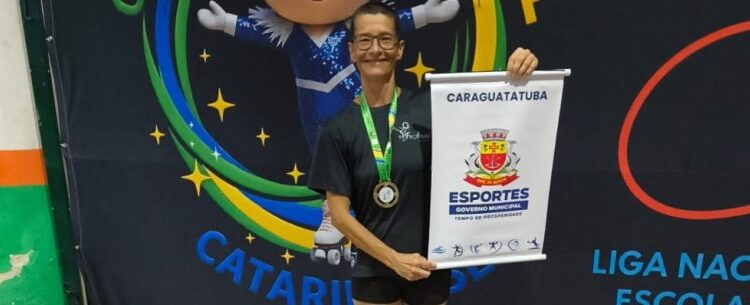 Patinadora de Caraguatatuba conquista duas medalhas de ouro em Open Internacional de Patinação Artística